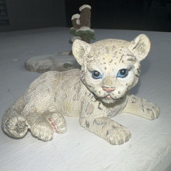 Snow Leopard 1995 Protect Natures Innocents Collection Hamilton EXC COND 3x4" - Picture 8 of 10